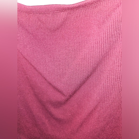 T-shirt Bardot côtelé - Picture 5 of 5